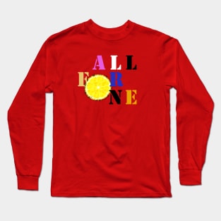 All For One Long Sleeve T-Shirt